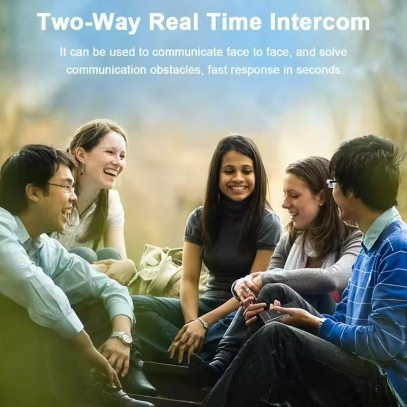 40-Language Intelligent Wireless Voice Translator for Real-Time Two-Way Communication in Business Travel