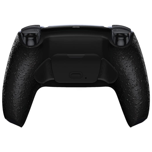 Textured Black Back Paddles Programmable Rise V4 Remap Kit for PS5 Controllers BDM-030/040/050/060 - Redesigned Upgrade Board with Back Shell Buttons Attachment (Controller Not Included)