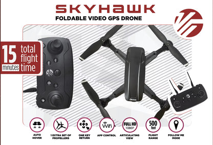 Skyhawk 1080P HD Video Recording Aerial Drone