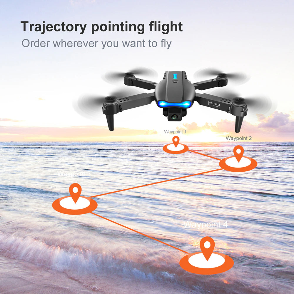 Drone X Pro Quadcopter 2026 5G 4K GPS HD Dual Camera Wifi FPV Foldable RC