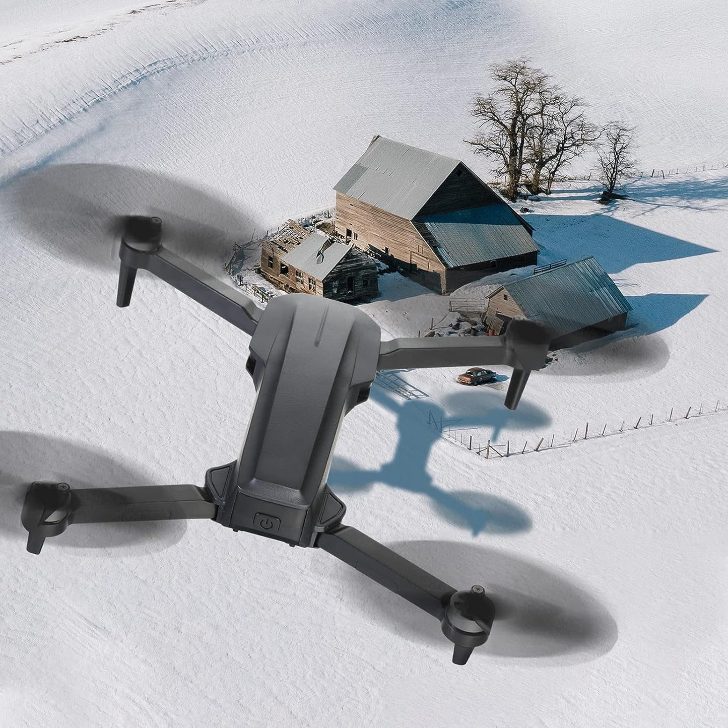 HHD Drone with 4K Camera for Adults and Beginners, 5G Wifi Transmission, 40 Minutes Flight Time,Black