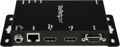 Startech.Com 330 Ft. (100 M) HDMI over Cat5E / CAT6 Hdbaset Extender - UHD 4K - IR Extension - RS232 Extension - Power over Ethernet (ST121UTPHD2)