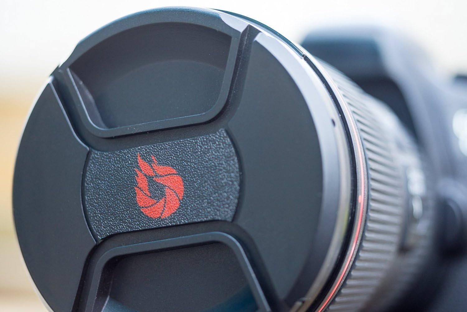 77Mm Lens Cap Center-Pinch, Extra Strong Springs, Made from 100% Recycled Plastic