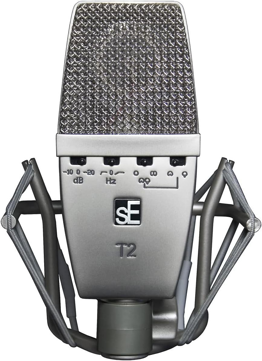 - T2 Multi Pattern Large Diaphragm Microphone with Titanium Capsule
