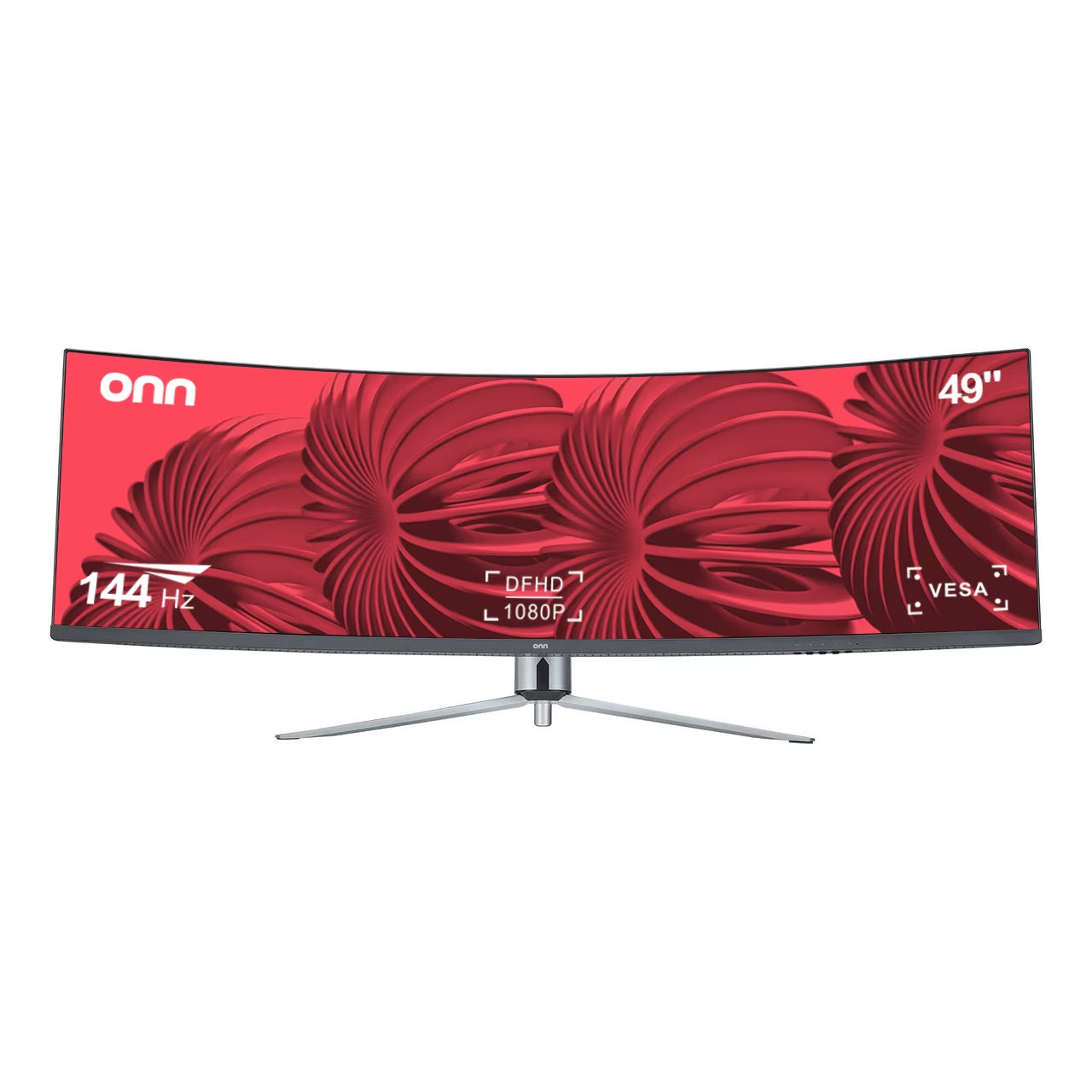 49" 3840 X 1080P Curved Dual FHD Gaming Monitor, Black, 100133225