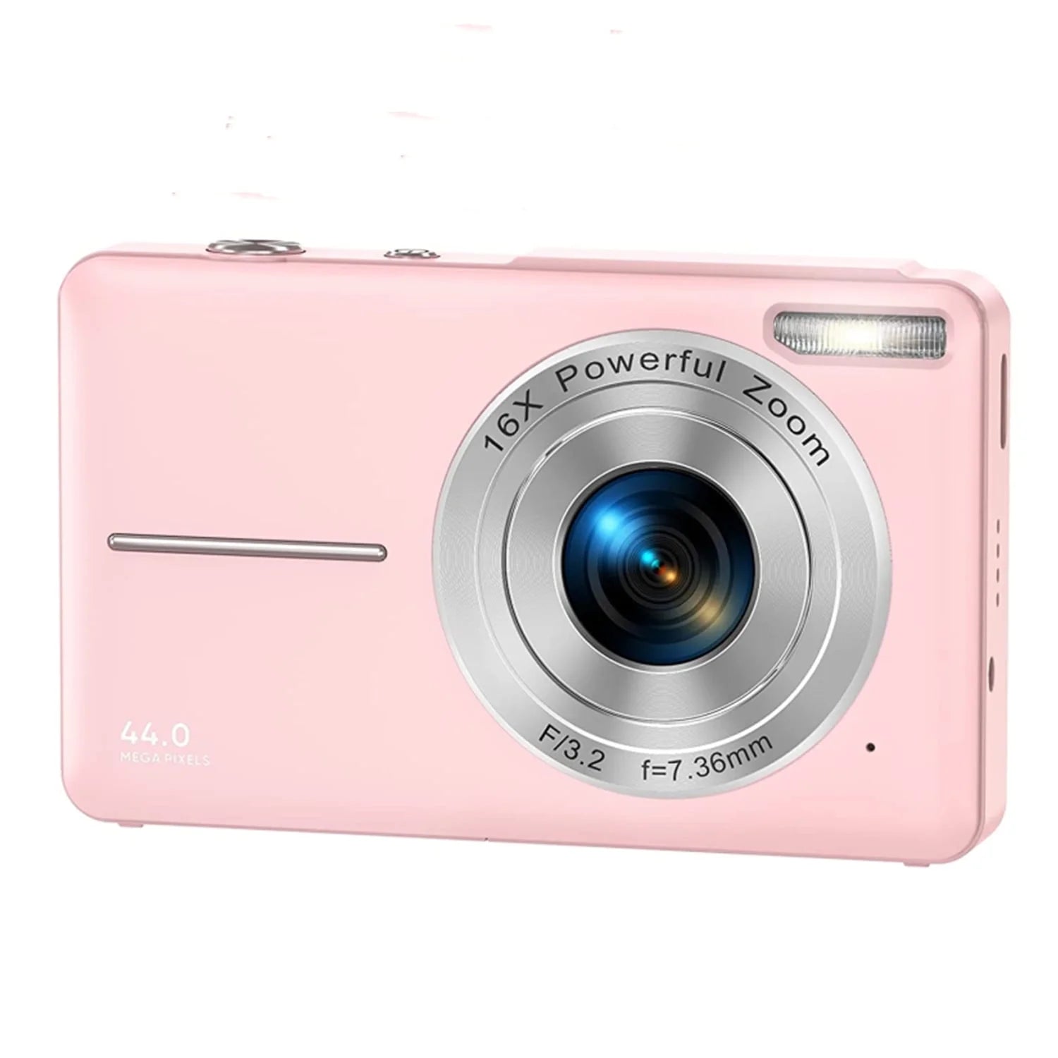 1080P Digital Camera 44MP 16X Digital with 32GB Card Zoom Compact Point and Shoot Camera Portable Small Camera Starter Camera for Teens Students Boys Girls Seniors