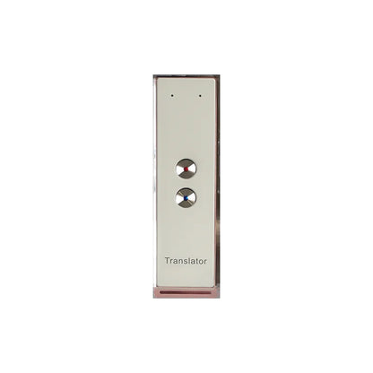 40-Language Intelligent Wireless Voice Translator for Real-Time Two-Way Communication in Business Travel