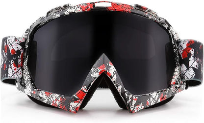 Dirt Bike and ATV Goggles - Offroad Motorcycle Helmet Motocross Eyewear | UV Protection, Windproof, Dust and Scratch Resistant, Anti-Fog UTV Goggles for Men, Women, and Youth