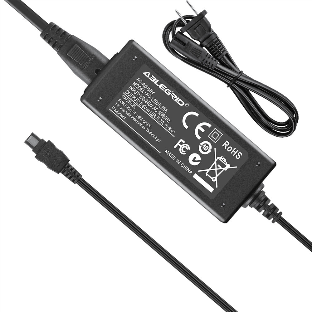 AC Adapter Charger for SONY Camcorder DCR-HC30 E DCR-HC46 E Power Supply Cord