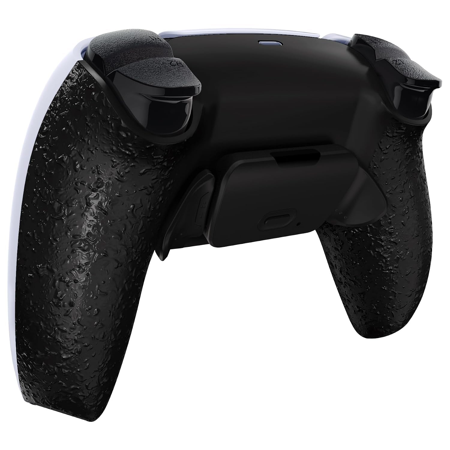Textured Black Back Paddles Programmable Rise V4 Remap Kit for PS5 Controllers BDM-030/040/050/060 - Redesigned Upgrade Board with Back Shell Buttons Attachment (Controller Not Included)