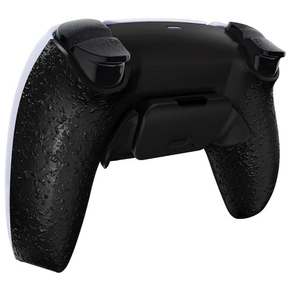 Textured Black Back Paddles Programmable Rise V4 Remap Kit for PS5 Controllers BDM-030/040/050/060 - Redesigned Upgrade Board with Back Shell Buttons Attachment (Controller Not Included)