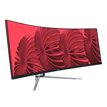 49" 3840 X 1080P Curved Dual FHD Gaming Monitor, Black, 100133225