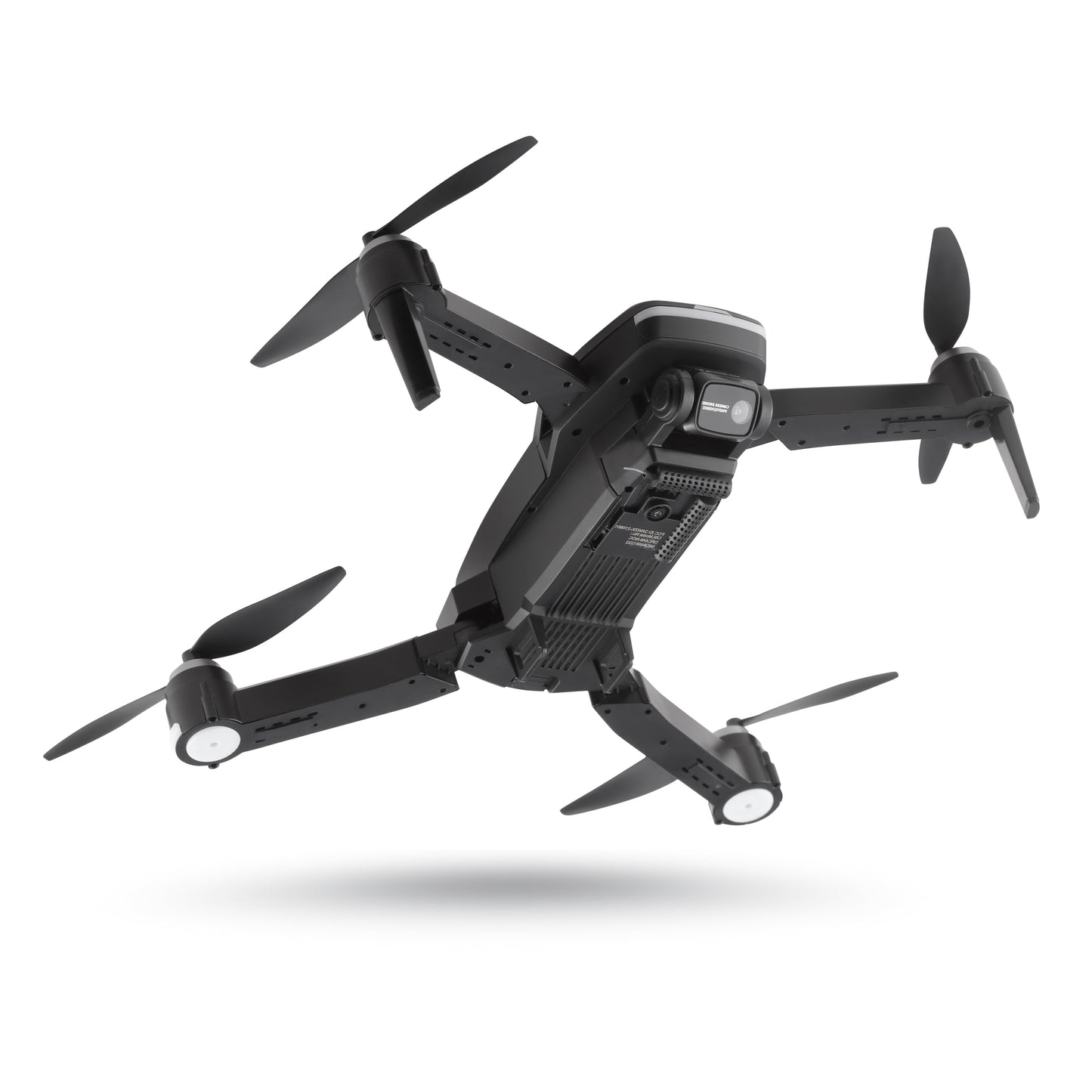 Sky Flow 4K Aerial Camera Drone Image Stabilization & Carrying Case, Black