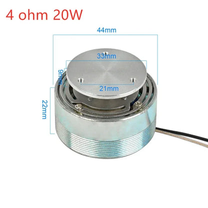 Mini Audio Portable Speaker Column 44/50MM Full Range Vibration Speaker Altavoz Portatil Resonance Speakers for Computer