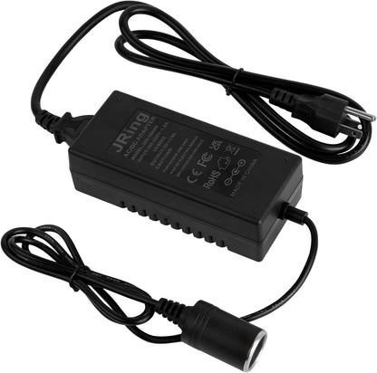 AC to DC Converter,  110-220V to 12V 8A 96W Car Cigarette Lighter Socket Power Adapter for Car Refrigerator Car Vacuum Tire Inflator and Other Car Devices