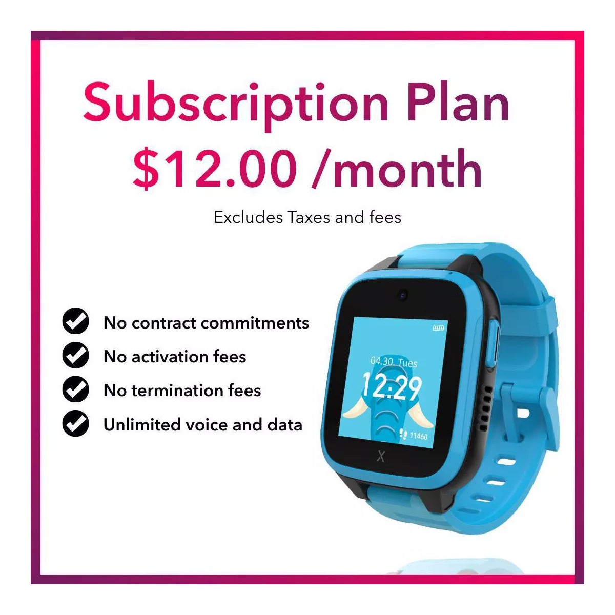 Xplora X6Play Kids Smartwatch Cell Phone with GPS Tracker