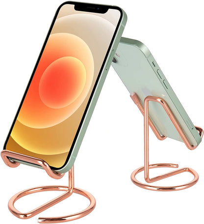 Cell Phone Stand for Desk, Rose Gold Cell Phone Stand Holder