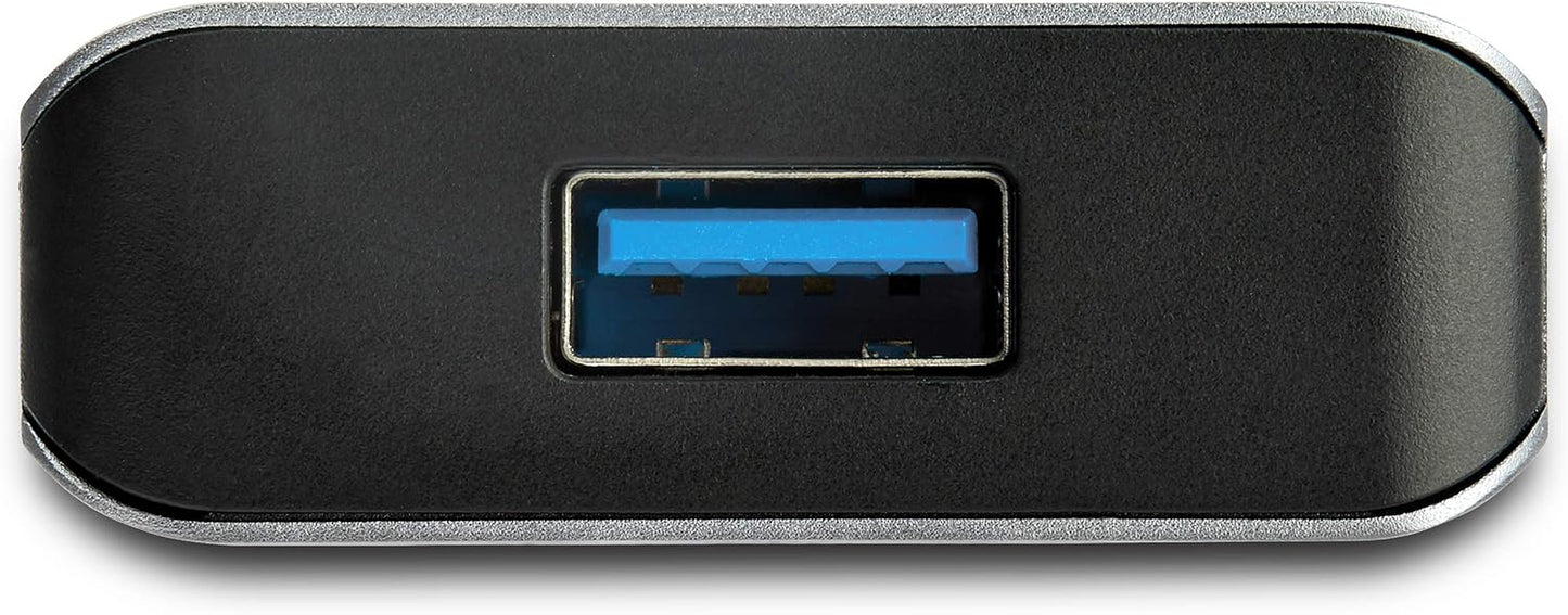 Startech 4-Port USB-C Hub 10Gbps with 100W PD, TAA, Portable (HB31C3A1CPD3) | 3X USB-A and 1X USB-C, USB 3.2 Gen 2, 100W PD Passthrough Charging, Thunderbolt 3 Compatible
