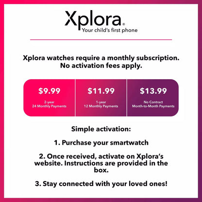 Xplora X6Play Kids Smartwatch Cell Phone with GPS Tracker