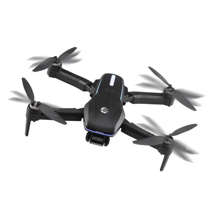 Sky Flow 4K Aerial Camera Drone Image Stabilization & Carrying Case, Black